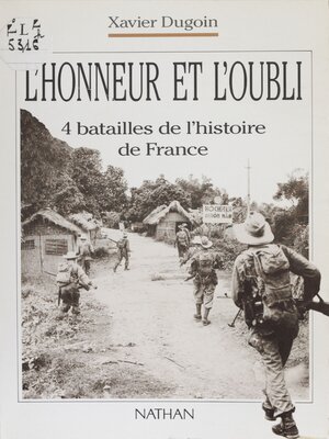 cover image of L'Honneur et l'Oubli